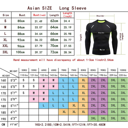 Men's Solid Color Short Sleeved T-shirt Compressed Quick Drying Breathable Training Suit Fitness Jujitsu Rashguard Top Gym Sport