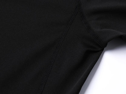 Anime Jujutsu Kaisen Toji Compression Shirt Set Casual Performance Set Men's Athletic Workout Quick Dry Tee+Sweatpants Unisex